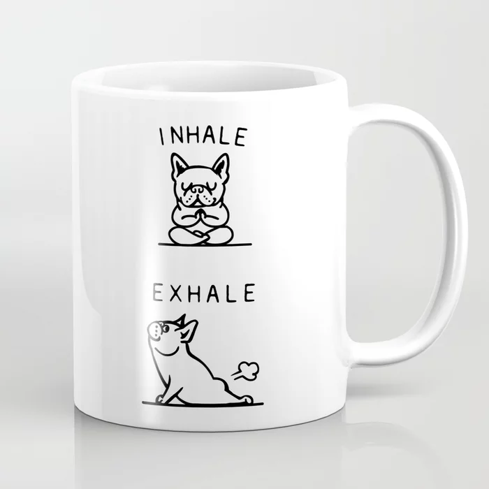 tazza inhale exhale dog 2express tazza inhale exhale dog 2express